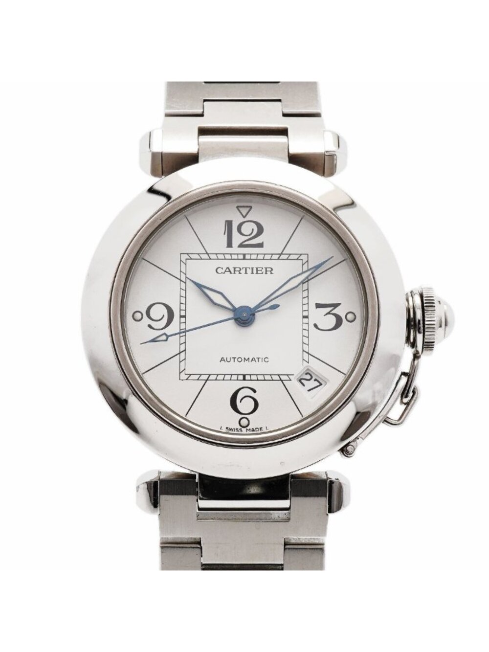 Cartier Pasha C Silver Dial Watch